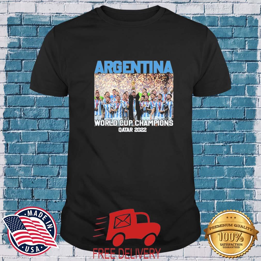 Argentina World Cup Champions Qatar 2022 Shirt