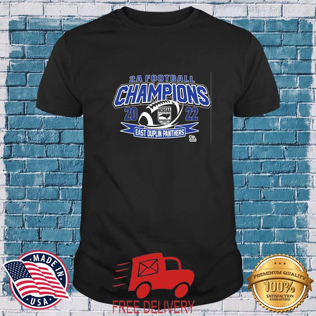 East Duplin Panthers 2A Football Champions 2022 shirt